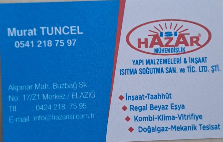 Hazar mühendislik Logosu