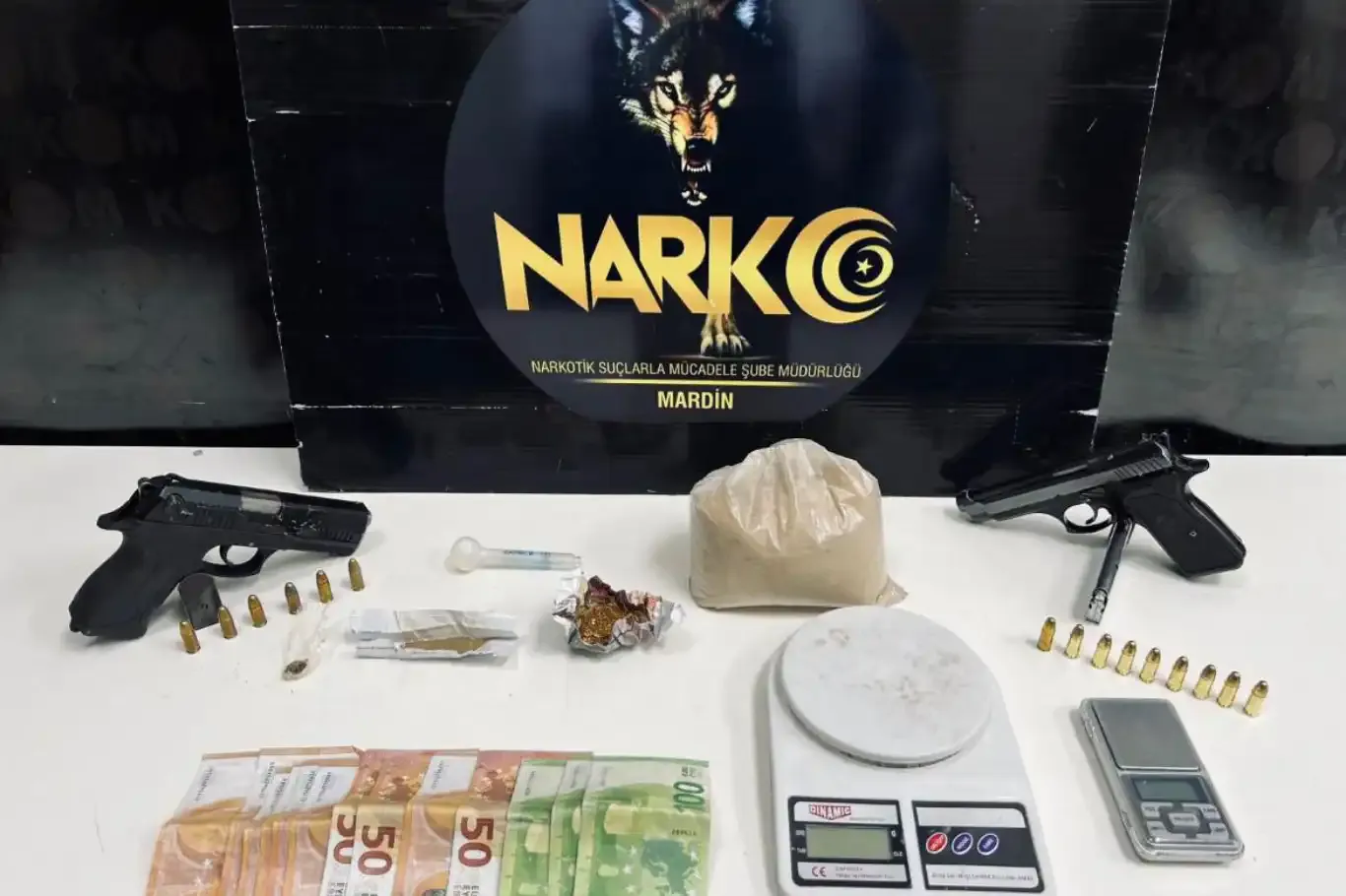 Mardin’de Uyuşturucu Operasyonu: 8 Şüpheli Gözaltında