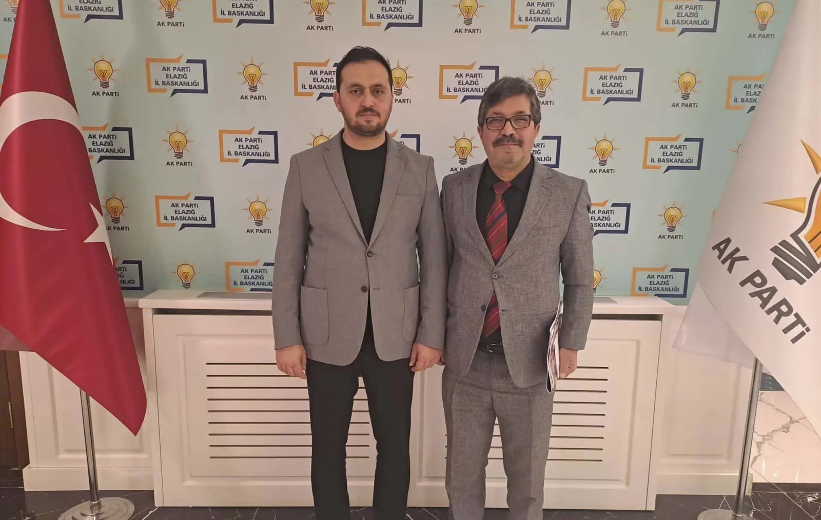 Elazığ’da Yeni İl Başkanı Selmanoğlu'na medya kuruluşlarından tebrik ziyareti