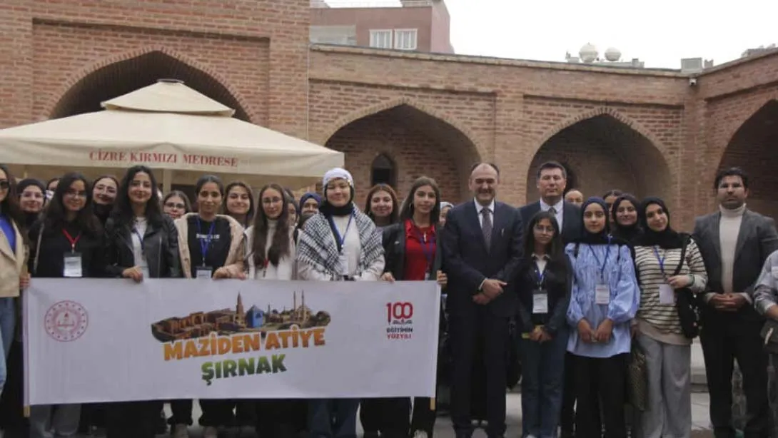 “Mâziden Âtiye Şırnak” programı kapsamında Cizre’de tarih ve kültür yolculuğu